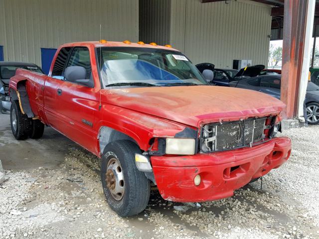 3B7MC33672M226174 - 2002 DODGE RAM 3500 RED photo 1