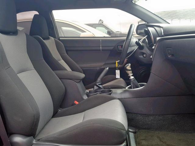 JTKJF5C72E3079291 - 2014 TOYOTA SCION TC CHARCOAL photo 5