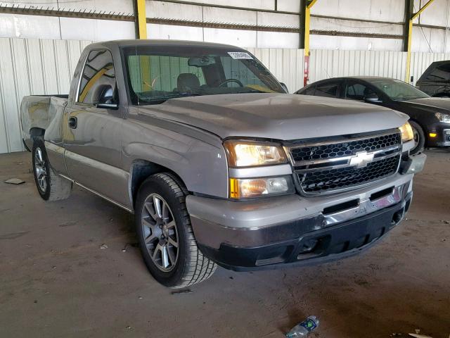 3GCEC14V57G208583 - 2007 CHEVROLET SILVERADO BEIGE photo 1