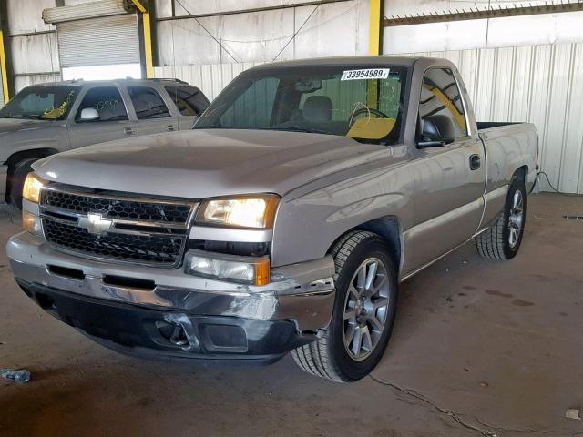 3GCEC14V57G208583 - 2007 CHEVROLET SILVERADO BEIGE photo 2