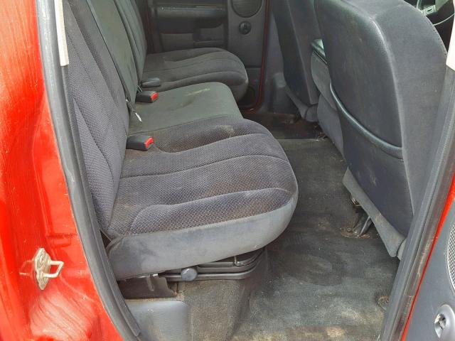 3D7KS28C45G838411 - 2005 DODGE RAM 250 წითელი ფოტო 6