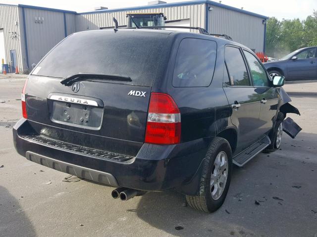 2HNYD18842H547370 - 2002 ACURA MDX TOURIN BLACK photo 4