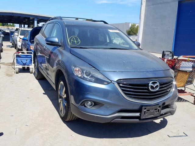 JM3TB2DV7E0437694 - 2014 MAZDA CX-9 GRAND BLUE photo 1