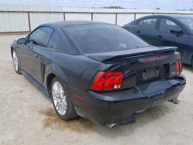 1FAFP42X6YF219048 - 2000 FORD MUSTANG GT BLACK photo 3