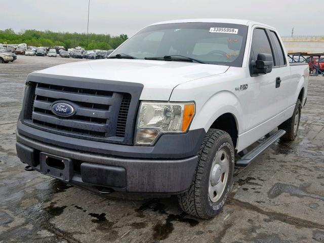 1FTFX1EF7BKD72287 - 2011 FORD F-150 WHITE photo 2