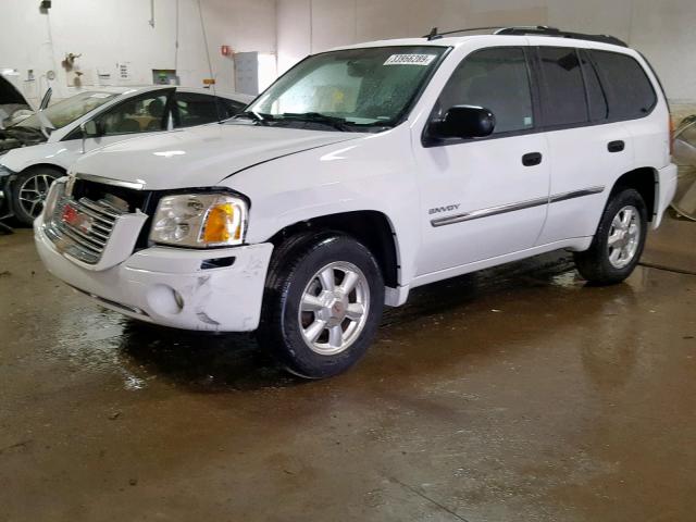 1GKDT13S362320930 - 2006 GMC ENVOY WHITE photo 2