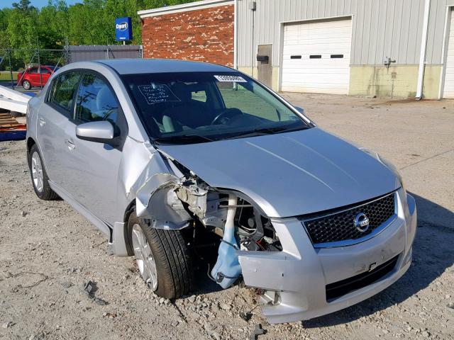 3N1AB6APXAL708857 - 2010 NISSAN SENTRA 2.0 SILVER photo 1