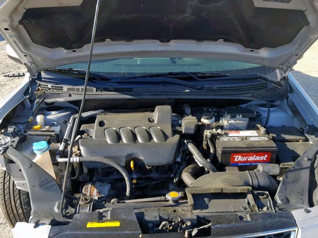 3N1AB6APXAL708857 - 2010 NISSAN SENTRA 2.0 SILVER photo 7