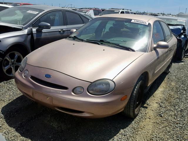 1FALP52U5VG123190 - 1997 FORD TAURUS GL BEIGE photo 2