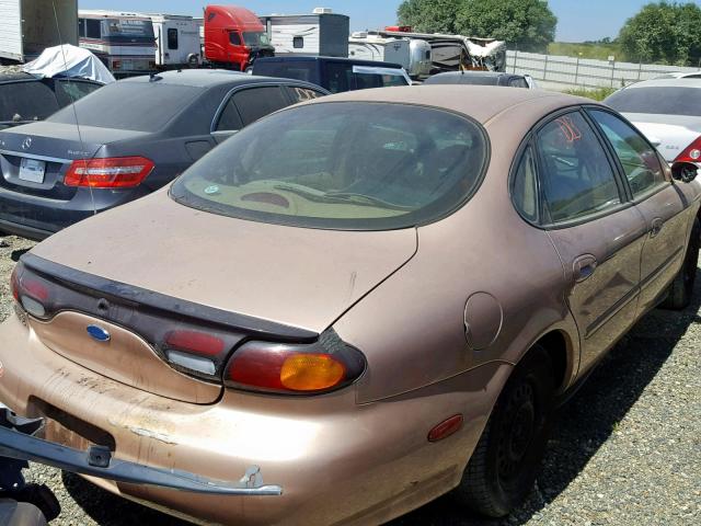 1FALP52U5VG123190 - 1997 FORD TAURUS GL BEIGE photo 4