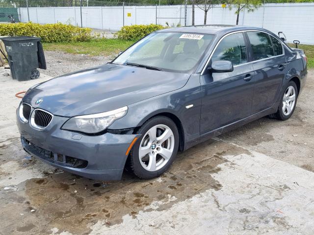 WBANW13588CZ72423 - 2008 BMW 535 I GRAY photo 2