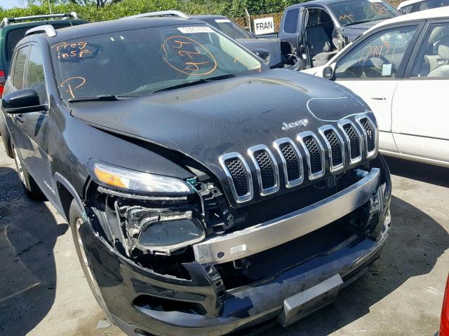 1C4PJMCS6FW595409 - 2015 JEEP CHEROKEE L BLACK photo 1