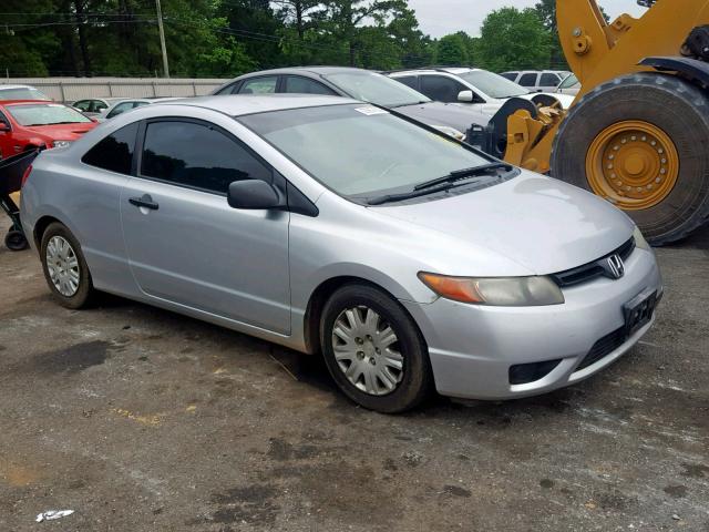 2HGFG12248H500133 - 2008 HONDA CIVIC DX SILVER photo 1