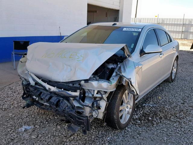 1G8ZV57B29F171771 - 2009 SATURN AURA XR SILVER photo 2