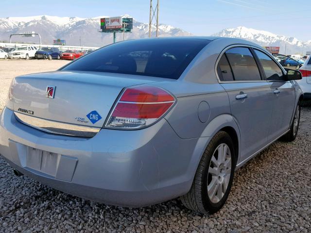 1G8ZV57B29F171771 - 2009 SATURN AURA XR SILVER photo 4