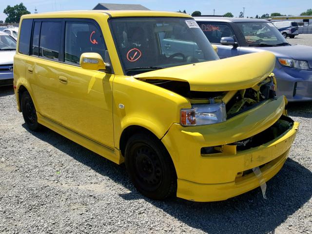 JTLKT324754016086 - 2005 TOYOTA SCION XB YELLOW photo 1