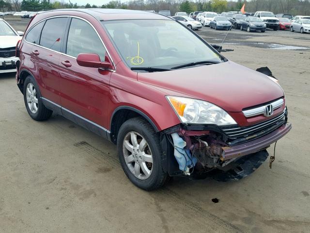 JHLRE38707C074042 - 2007 HONDA CR-V EXL RED photo 1