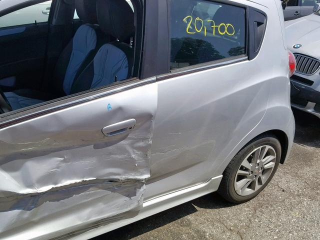 KL8CK6S03EC462574 - 2014 CHEVROLET SPARK EV 1 银色 照片 10
