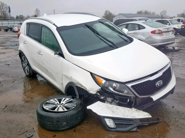 KNDPC3AC4F7723365 - 2015 KIA SPORTAGE E WHITE photo 1