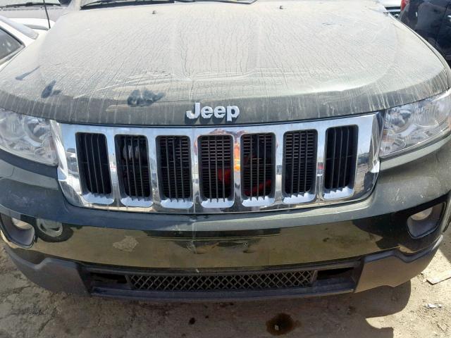 1J4RR4GG1BC520680 - 2011 JEEP GRAND CHER GREEN photo 7