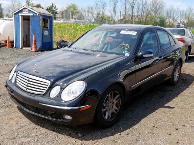 WDBUF26J86A950023 - 2006 MERCEDES-BENZ E 320 CDI BLACK photo 2