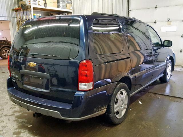 1GNDV23W27D192661 - 2007 CHEVROLET UPLANDER L 蓝色 照片 4