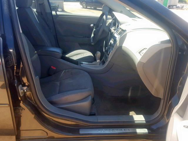 1G1ZH57B88F240743 - 2008 CHEVROLET MALIBU 1LT BLACK photo 5