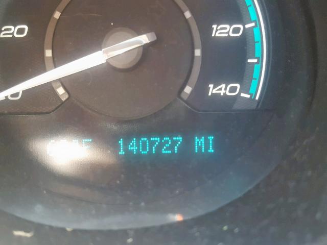 1G1ZH57B88F240743 - 2008 CHEVROLET MALIBU 1LT BLACK photo 8