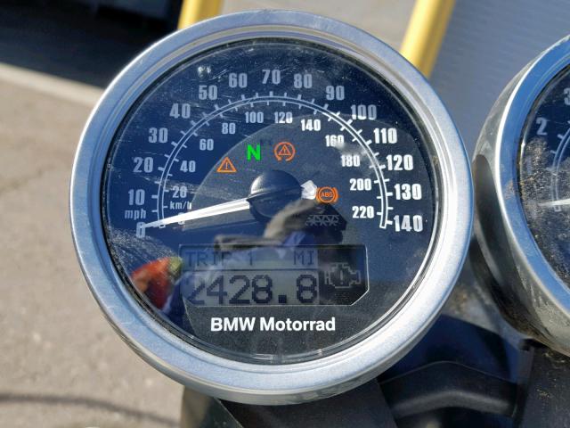 WB10J0304KZ698827 - 2019 BMW R NINE T BLACK photo 8