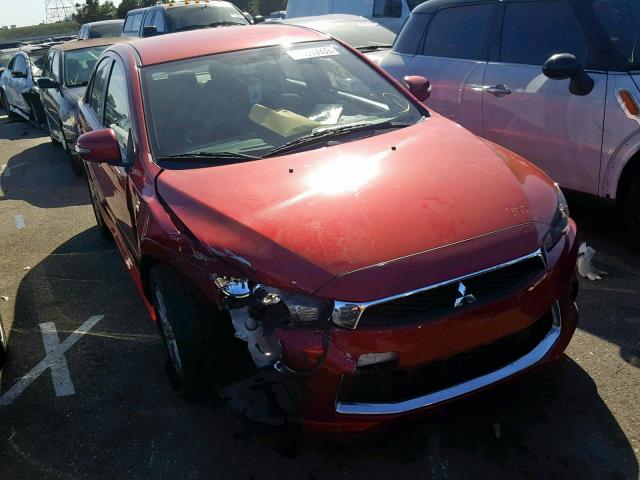 JA32U2FU3GU002314 - 2016 MITSUBISHI LANCER ES RED photo 1