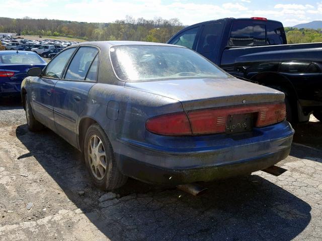 2G4WF5214W1426925 - 1998 BUICK REGAL GS BLUE photo 3