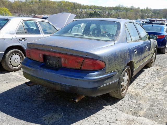 2G4WF5214W1426925 - 1998 BUICK REGAL GS BLUE photo 4