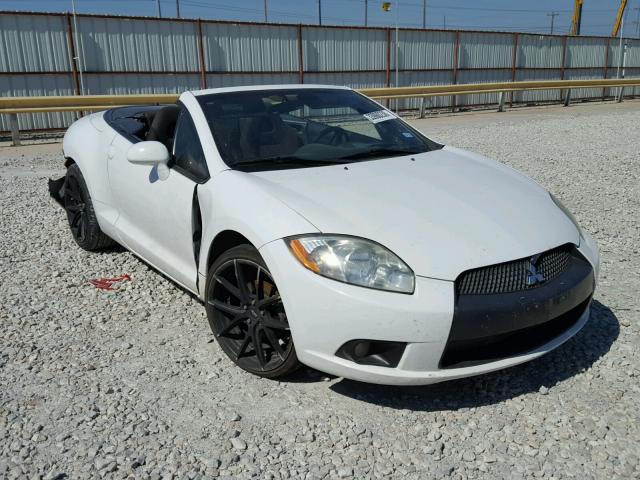 4A37L2EF2CE002836 - 2012 MITSUBISHI ECLIPSE SP WHITE photo 1