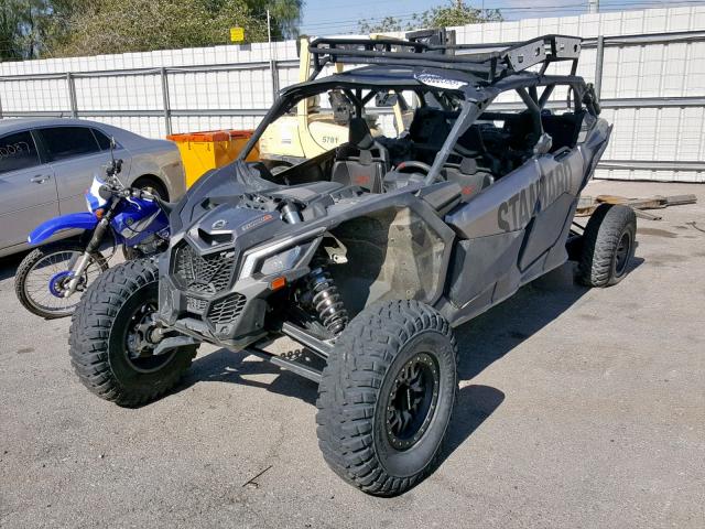 3JBVNAW20JK001457 - 2018 CAN-AM MAVERICK X BLACK photo 2