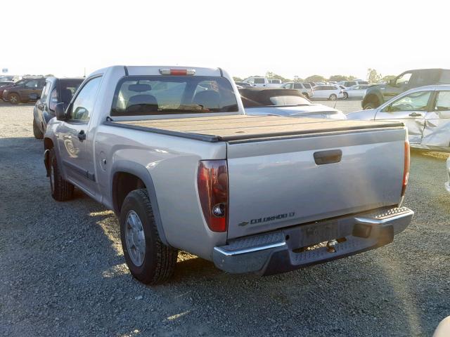 1GCCS349988231946 - 2008 CHEVROLET COLORADO L SILVER photo 3