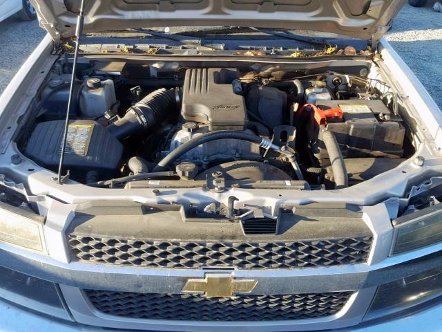 1GCCS349988231946 - 2008 CHEVROLET COLORADO L SILVER photo 7