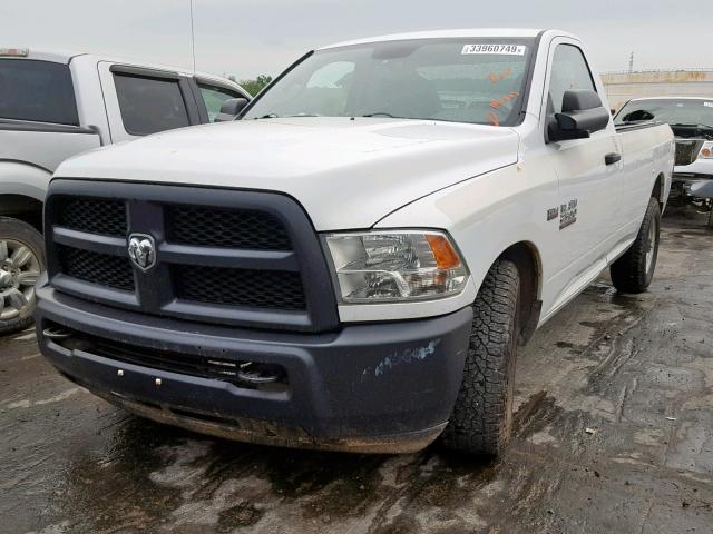 3C6LR4AT8DG578696 - 2013 DODGE RAM 2500 WHITE photo 2