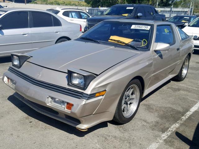 JA3CC54N4JZ025499 - 1988 MITSUBISHI STARION GOLD photo 2