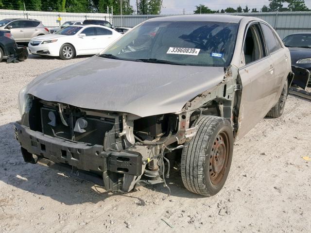 4T1BE46K07U630271 - 2007 TOYOTA CAMRY NEW BEIGE photo 2