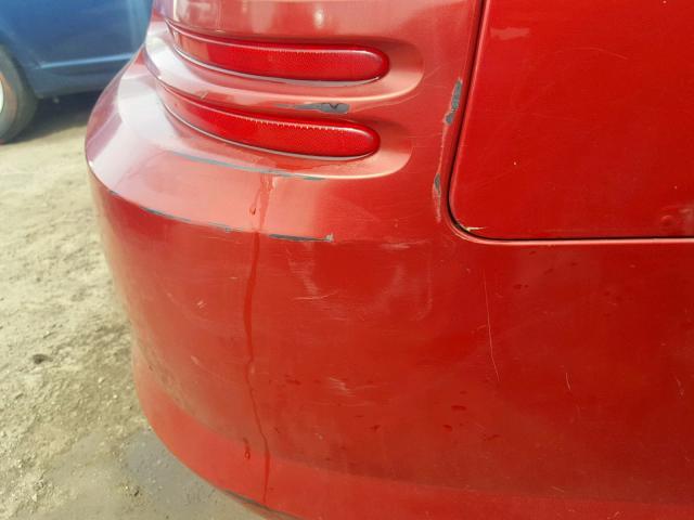 1B3EL46X23N528320 - 2003 DODGE STRATUS SE RED photo 9