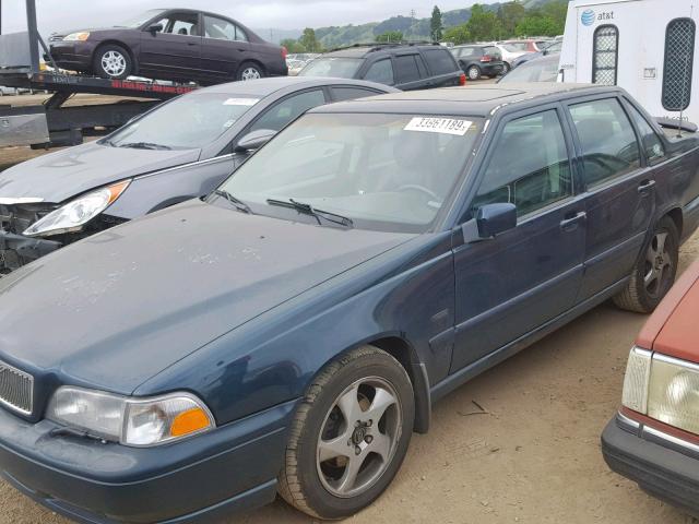 YV1LS5347W2447256 - 1998 VOLVO S70 T5 TUR TEAL photo 2