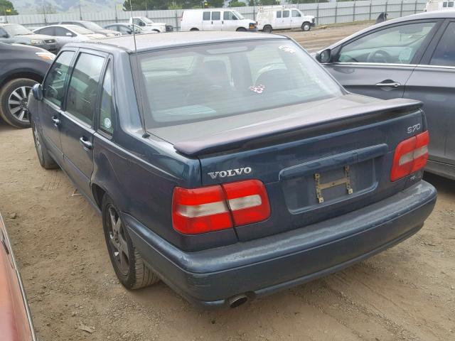 YV1LS5347W2447256 - 1998 VOLVO S70 T5 TUR TEAL photo 3