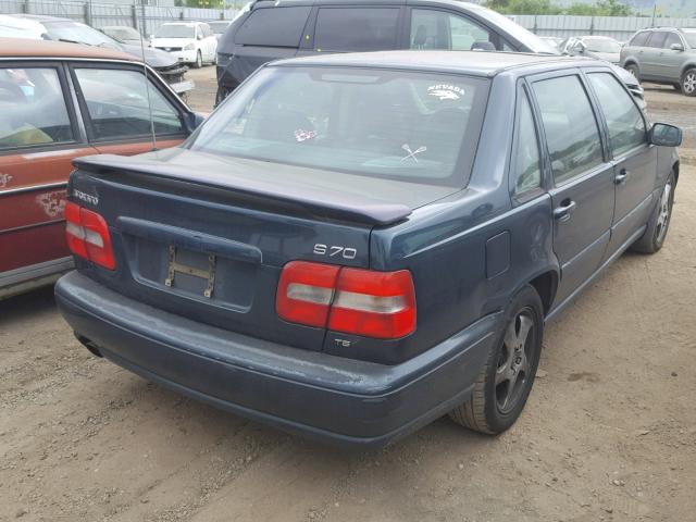 YV1LS5347W2447256 - 1998 VOLVO S70 T5 TUR TEAL photo 4