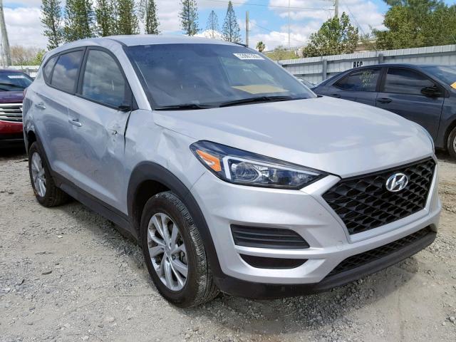 KM8J23A41KU886970 - 2019 HYUNDAI TUCSON SE SILVER photo 1