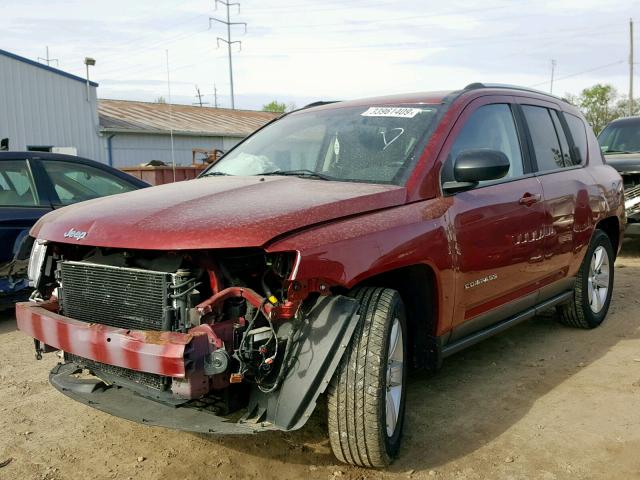 1J4NF1FB5BD135497 - 2011 JEEP COMPASS SP 栗色 照片 2