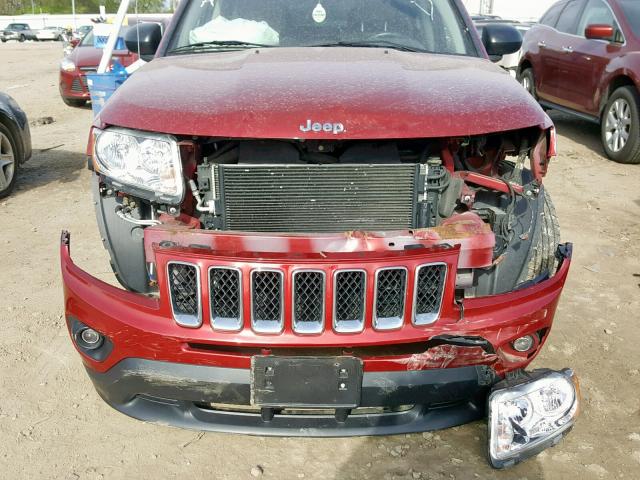 1J4NF1FB5BD135497 - 2011 JEEP COMPASS SP 栗色 照片 9