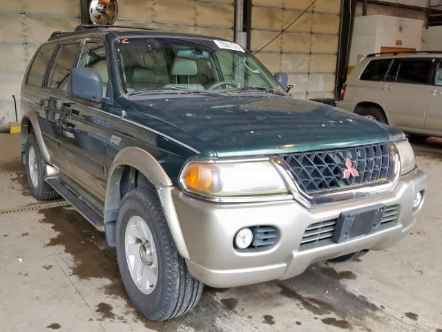 JA4LS31H7YP011992 - 2000 MITSUBISHI MONTERO SP GREEN photo 1