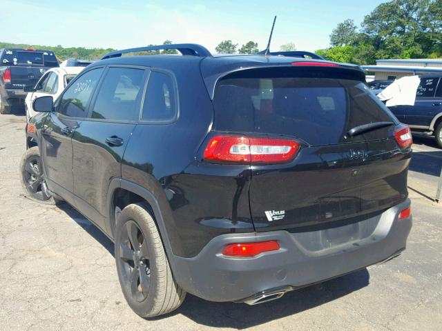 1C4PJLCX6JD588857 - 2018 JEEP CHEROKEE L BLACK photo 3