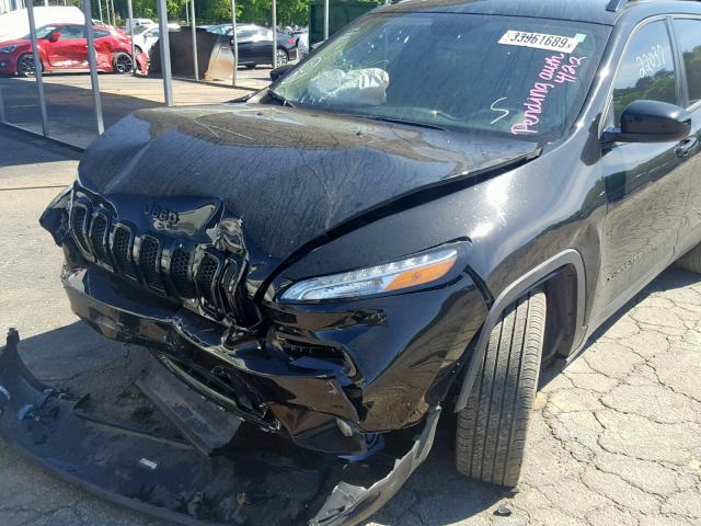 1C4PJLCX6JD588857 - 2018 JEEP CHEROKEE L BLACK photo 9