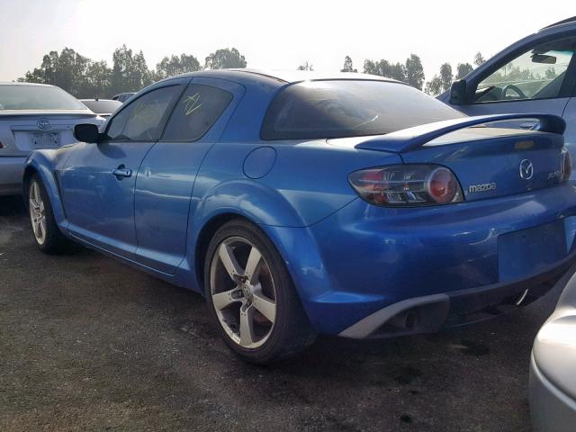 JM1FE173450161170 - 2005 MAZDA RX8 BLUE photo 3